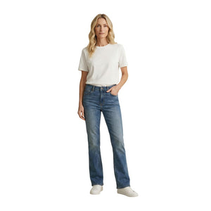 Levi's Blaue Bootcut-Jeans aus Baumwolle