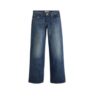 Levi's Blaue Baumwoll-Mom-Jeans