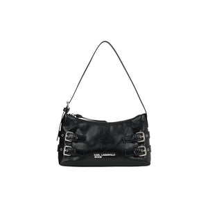 Karl Lagerfeld Schwarze Handtasche aus Polyethylen