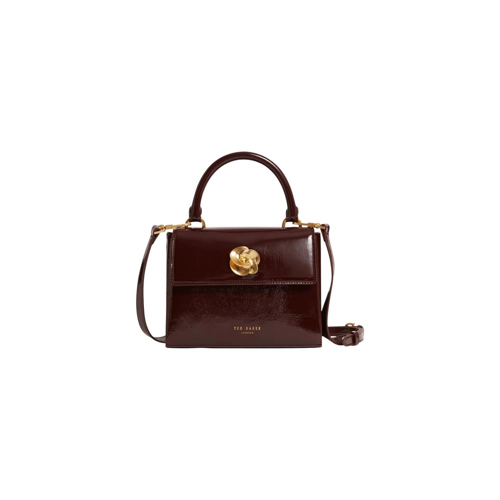 Ted Baker Handtasche aus violettem recyceltem Polyurethan