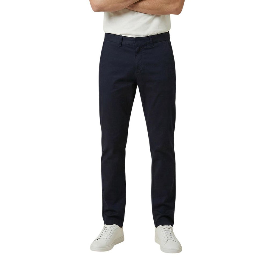 Gant Blaue Baumwoll-Röhrenhose