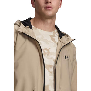 Under Armour Beiger Kapuzenpullover aus Polyester