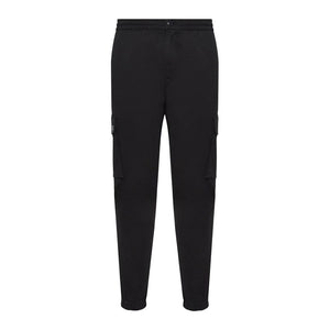 Calvin Klein Jeans Schwarze Baumwoll-Freizeithose