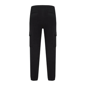 Calvin Klein Jeans Schwarze Baumwoll-Freizeithose