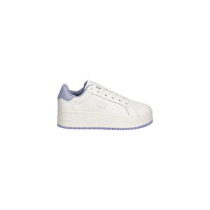 Tommy Hilfiger Jeans Weiße Leder Chunky Sneaker