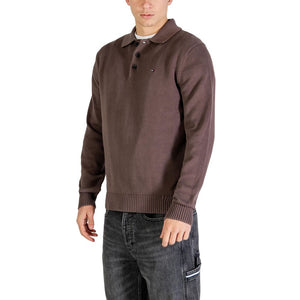 Tommy Hilfiger Jeans Brauner Pullover aus Bio-Baumwolle