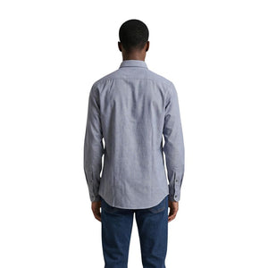Armani Exchange Blaues Hemd aus Polyester