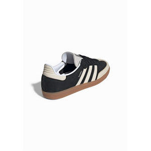 Adidas Originals Schwarze Leder Low-Top-Sneaker