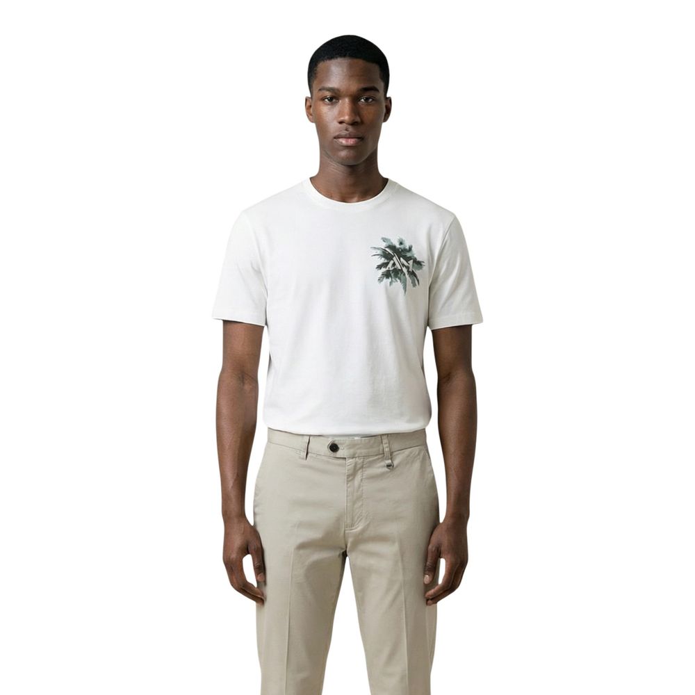 Antony Morato Beiges Baumwoll-T-Shirt