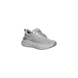 Guess Silberne Chunky Sneaker aus Polyester