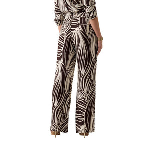 Guess Braune Viskose-Freizeithose