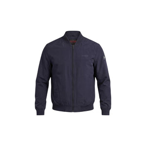Guess Blauer Polyester-Bomber