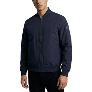 Guess Blauer Polyester-Bomber