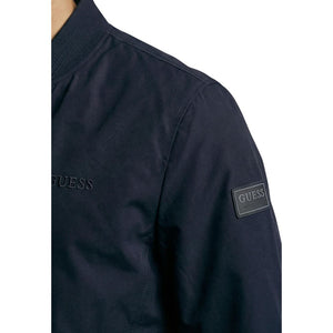 Guess Blauer Polyester-Bomber
