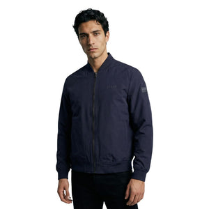 Guess Blauer Polyester-Bomber