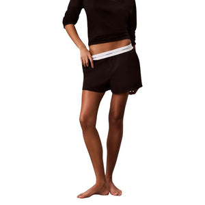 Calvin Klein Underwear Schlafanzug-Set aus schwarzer Baumwolle
