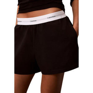 Calvin Klein Underwear Schlafanzug-Set aus schwarzer Baumwolle