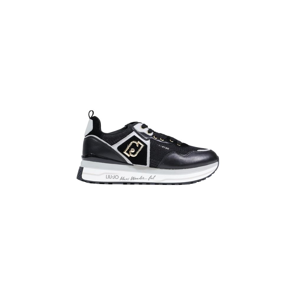 Liu Jo Schwarze Chunky Sneaker aus Polyethylen