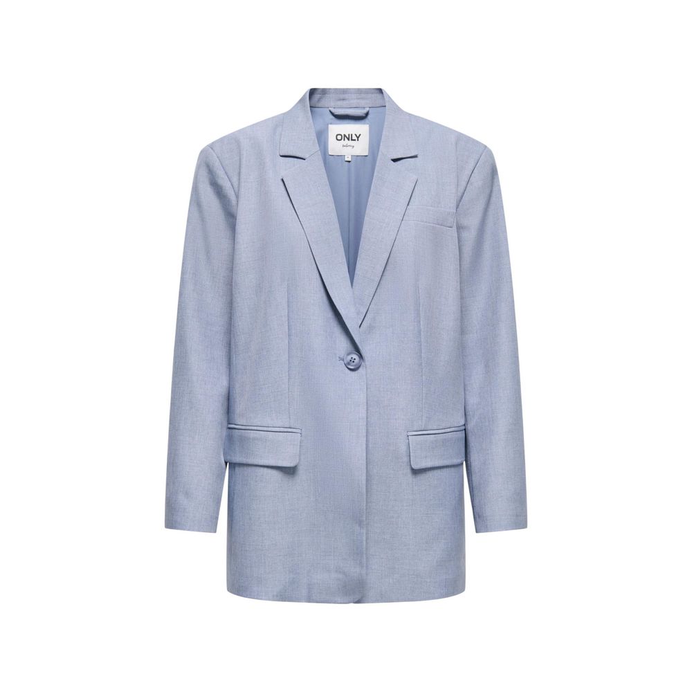 Only Blauer Blazer aus Polyester