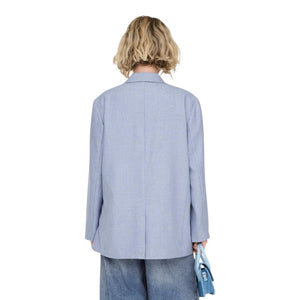 Only Blauer Blazer aus Polyester