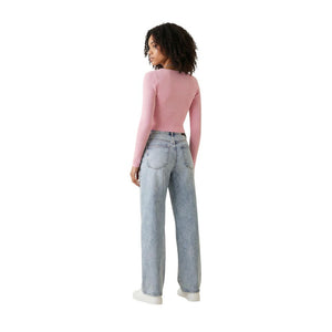 Only Mehrfarbiger Sweatshirt aus Viskose