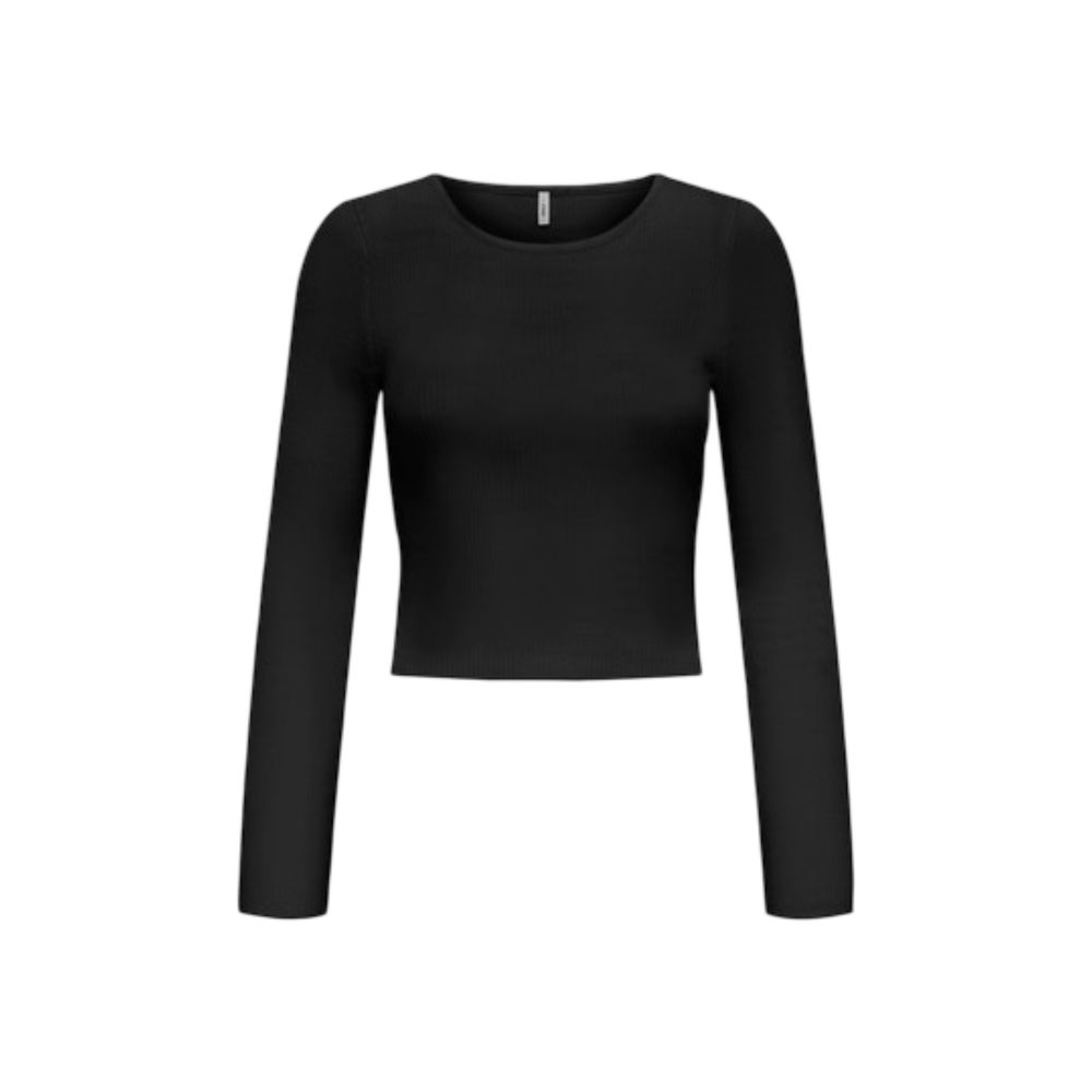 Only Schwarzer Sweatshirt aus Viskose