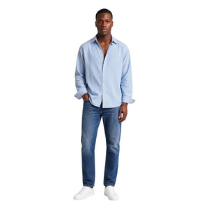 Only & Sons Blaues Baumwollhemd mit Muster