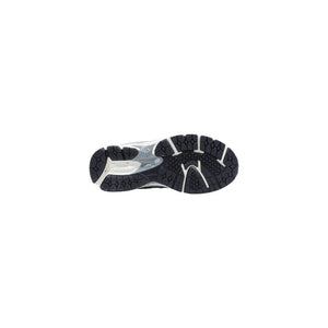 New Balance Graue Leder-Sneaker im Athletic-Look