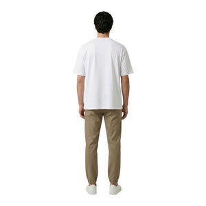 Gianni Lupo Weißes Baumwoll-T-Shirt