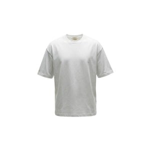 Gianni Lupo Weißes Baumwoll-T-Shirt
