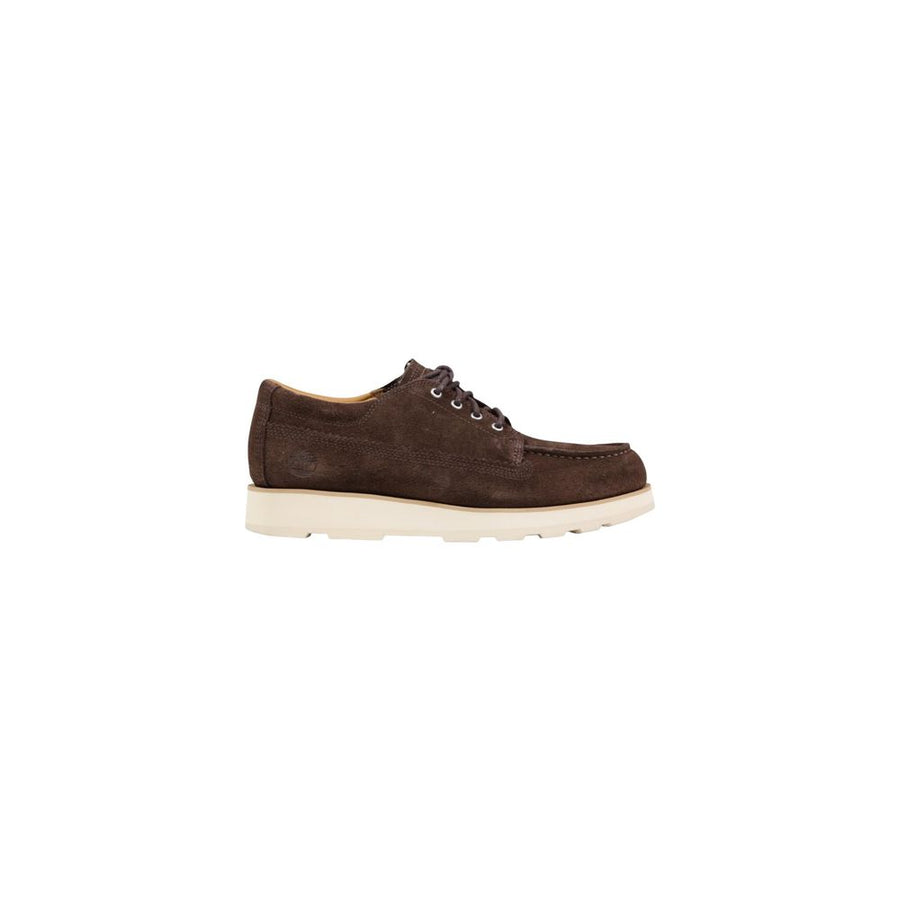 Timberland Braune Oxford- und Derby-Schuhe aus Wildleder