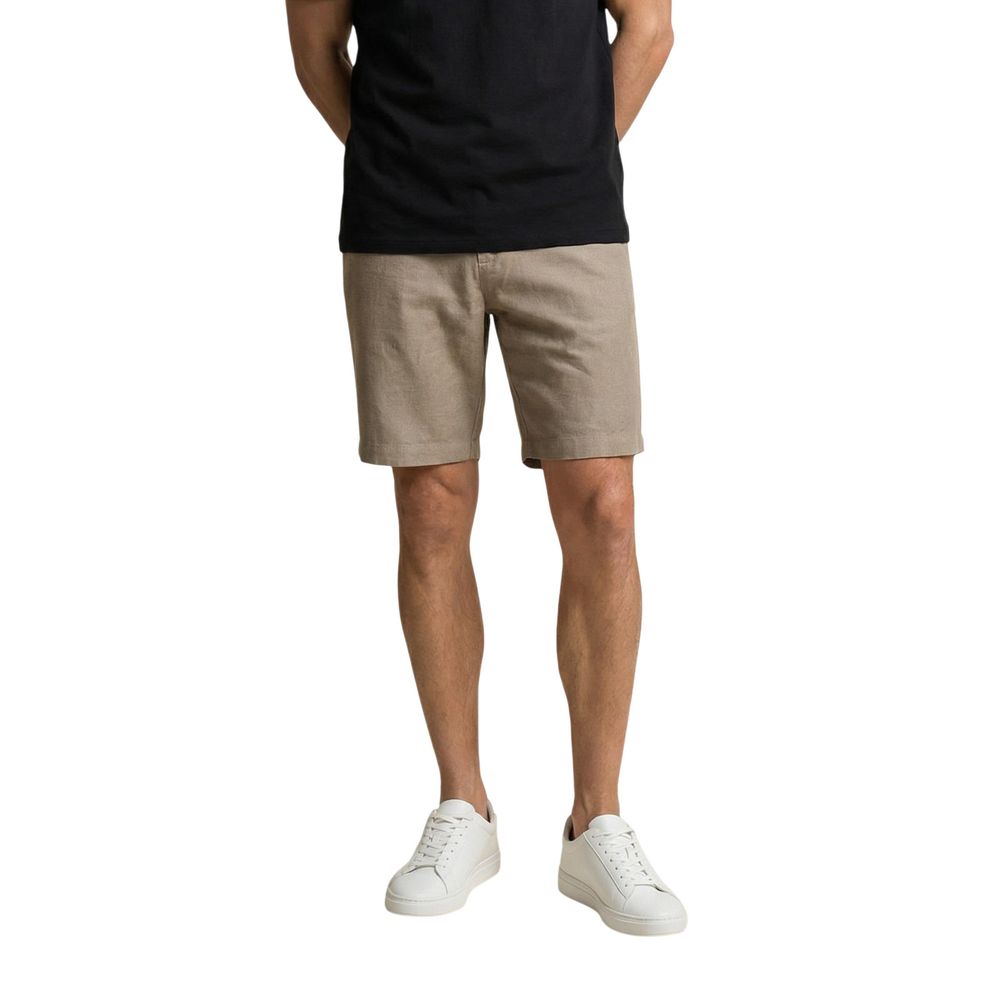 Armani Exchange Grüne Baumwoll-Bermudashorts