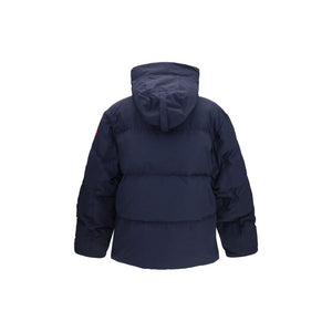 Canada Goose Blauer Parka aus recyceltem Polyester