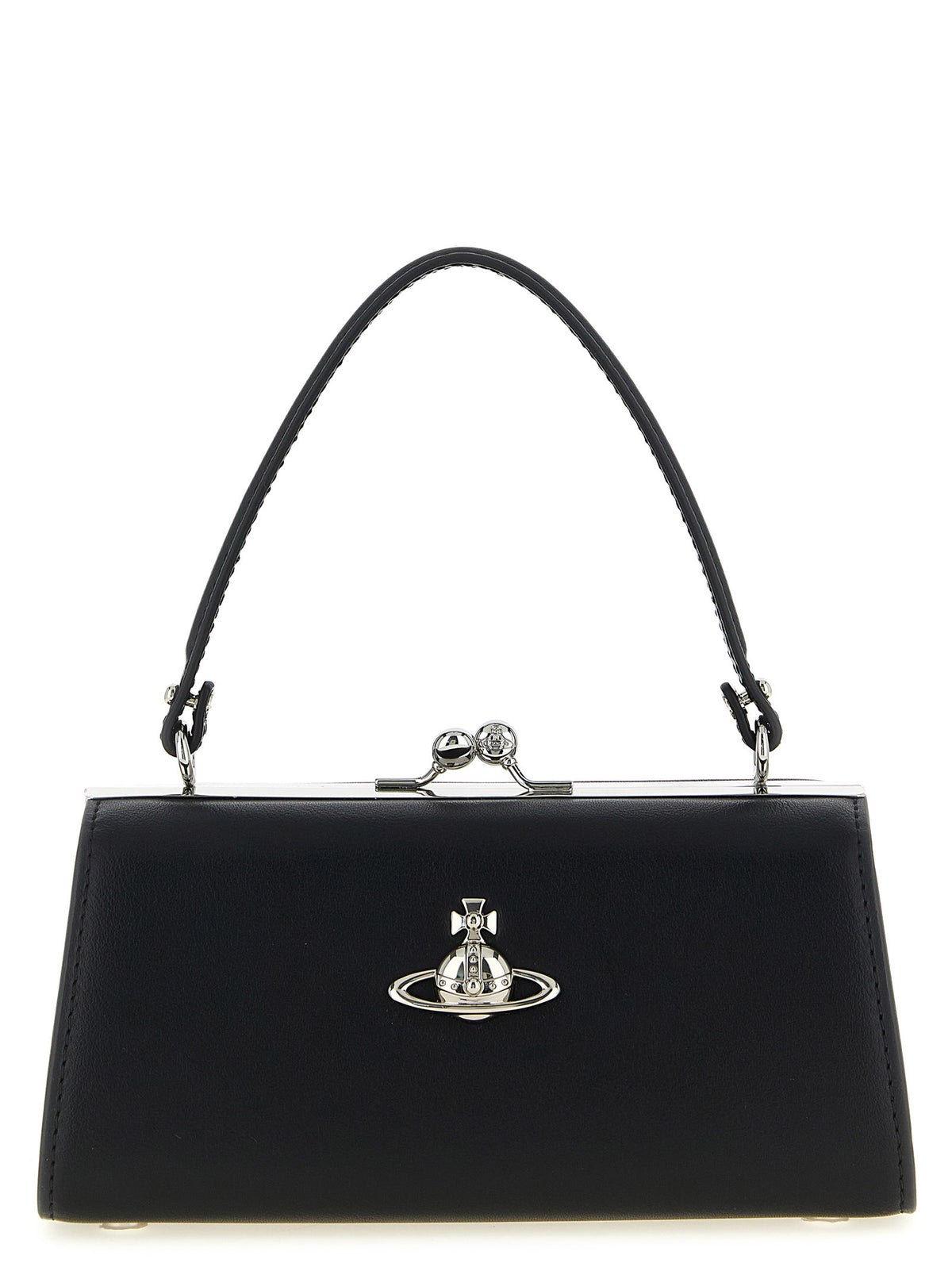 Vivienne Westwood Schwarze Handtasche aus Polyester