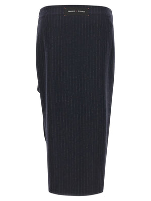 PINKO Blauer Polyester-Minirock