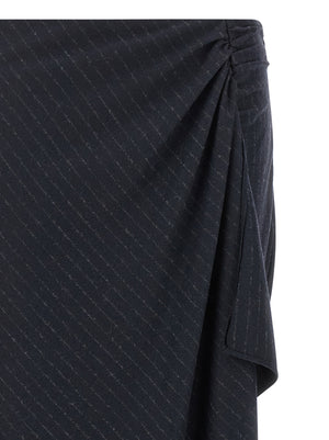 PINKO Blauer Polyester-Minirock