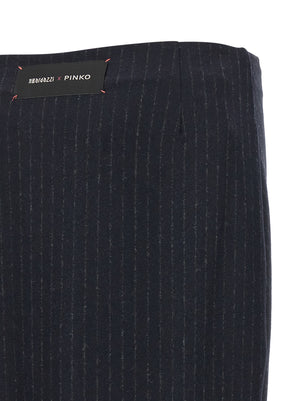 PINKO Blauer Polyester-Minirock