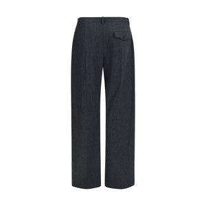 Khaite Graue Hose aus Wolle Ovis Aries