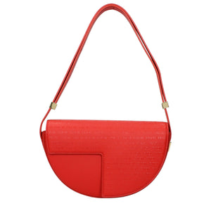 Patou Rote Leder Schultertasche