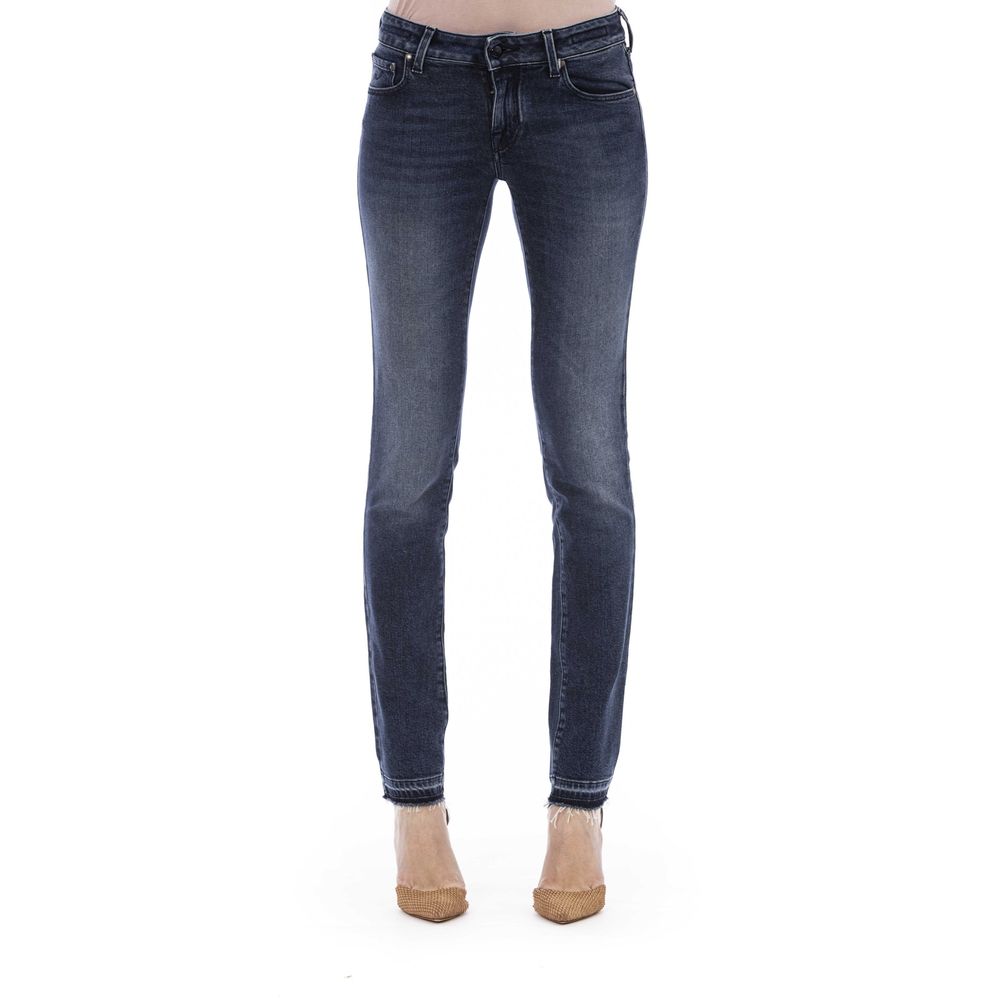 Jacob Cohen Blaue Baumwoll-Jeans für Damen