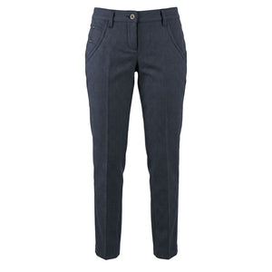 Jacob Cohen Blaue Wollhose für Damen