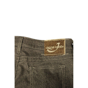 Jacob Cohen Braune Wollhose für Damen
