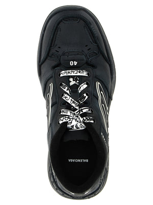 Balenciaga Schwarze Kalbsleder-Sneaker