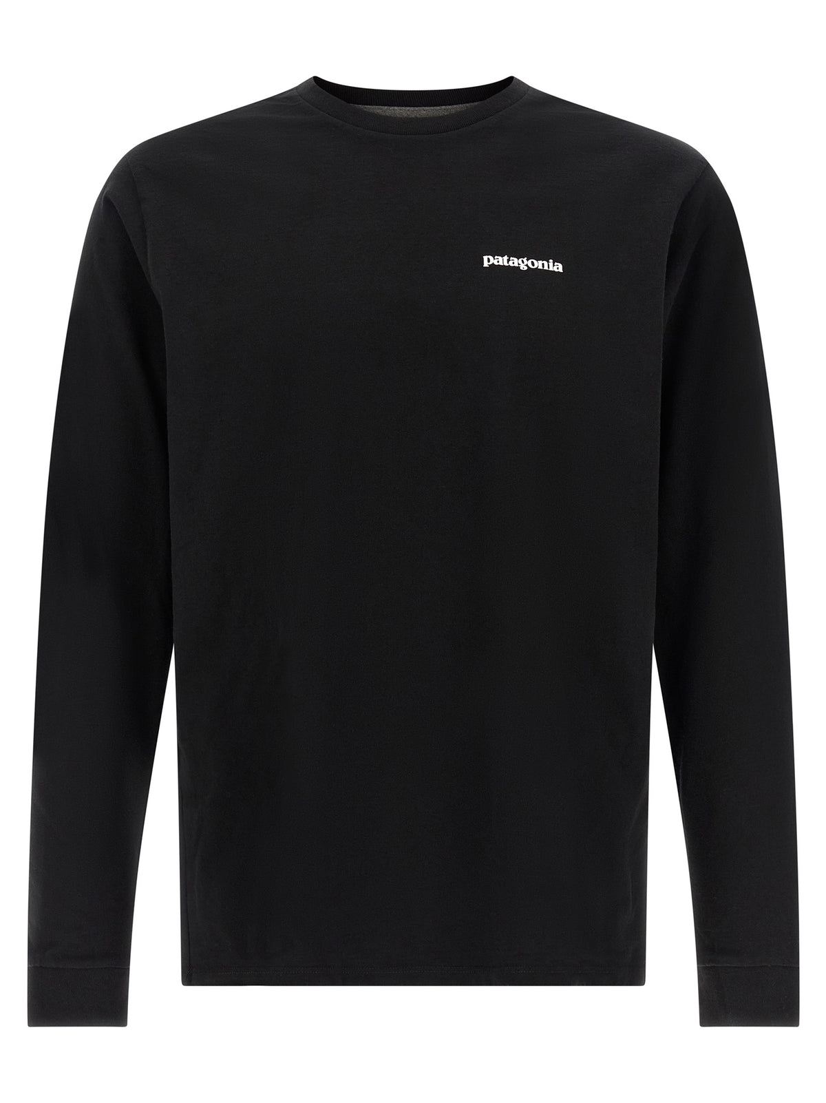 PATAGONIA Schwarzes Baumwoll-T-Shirt