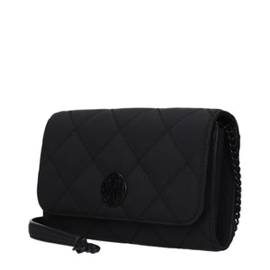 Tory Burch Schwarze Leder-Clutch