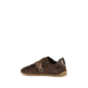 PINKO Braune Wildleder-Sneaker