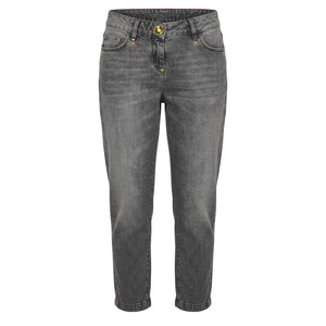 Philipp Plein Graue Baumwoll-Jeans für Damen