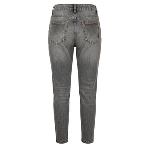 Philipp Plein Graue Baumwoll-Jeans für Damen