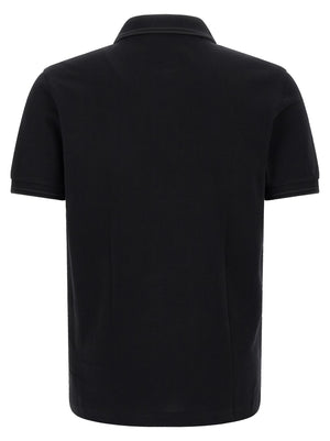 Comme Des Garçons Bicolor Cotton Polo Shirt