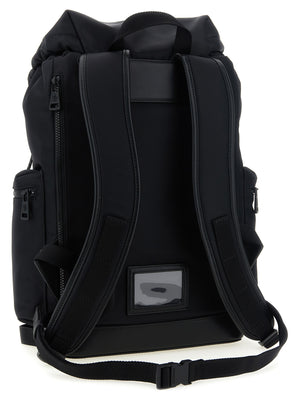 Moncler Schwarzer Polyamid-Rucksack